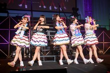 ロッカジャポニカ「ROCK A JAPONICA "FRONTIER" LIVE ～中野サンプラザ 平成最後のアイドルコンサート～」の様子。