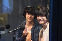 「春風ラジオ」オンエア直前のさくらしめじ。