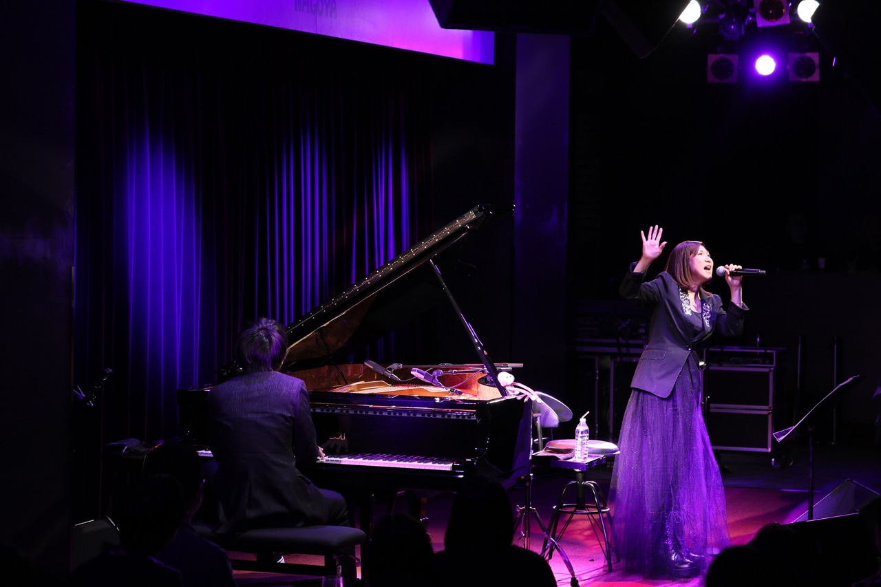 「高橋洋子×marasy Blue Note live in Nagoya」の様子。（撮影：安田慎一）