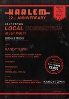 「KANDYTOWN “LOCAL CONNECTION” AFTER PARTY」告知ビジュアル