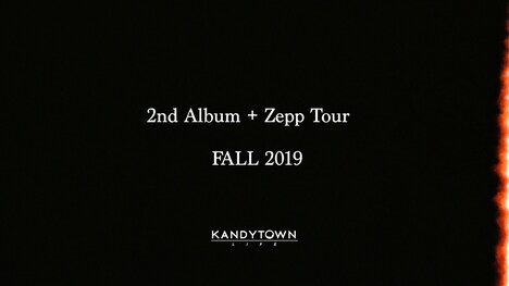 KANDYTOWN 2ndアルバム・Zeppツアー告知ビジュアル