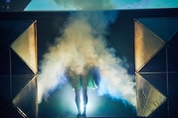 新メンバー発表の瞬間。（撮影：草場雄介）