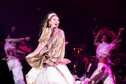 「MISIA 平成武道館 LIFE IS GOING ON AND ON」の様子。