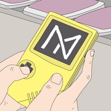 中田ヤスタカ「ぴこぴこ東京（feat. 眞白桃々）」配信ジャケット