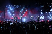 BTSワールドツアー「LOVE YOURSELF:SPEAK YOURSELF」アメリカ・ローズボウルスタジアム公演の様子。（写真提供：Big Hit Entertainment）
