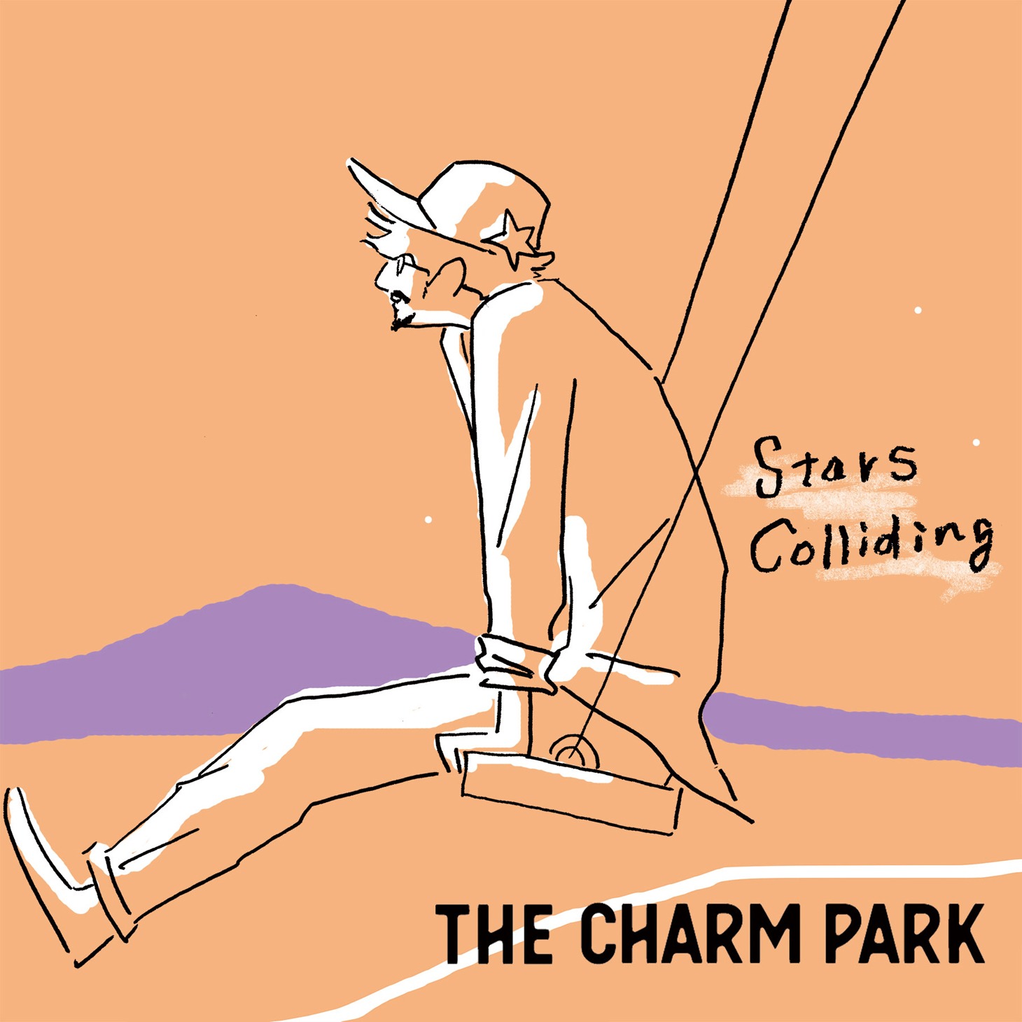 THE CHARM PARK「Stars Colliding」ジャケット