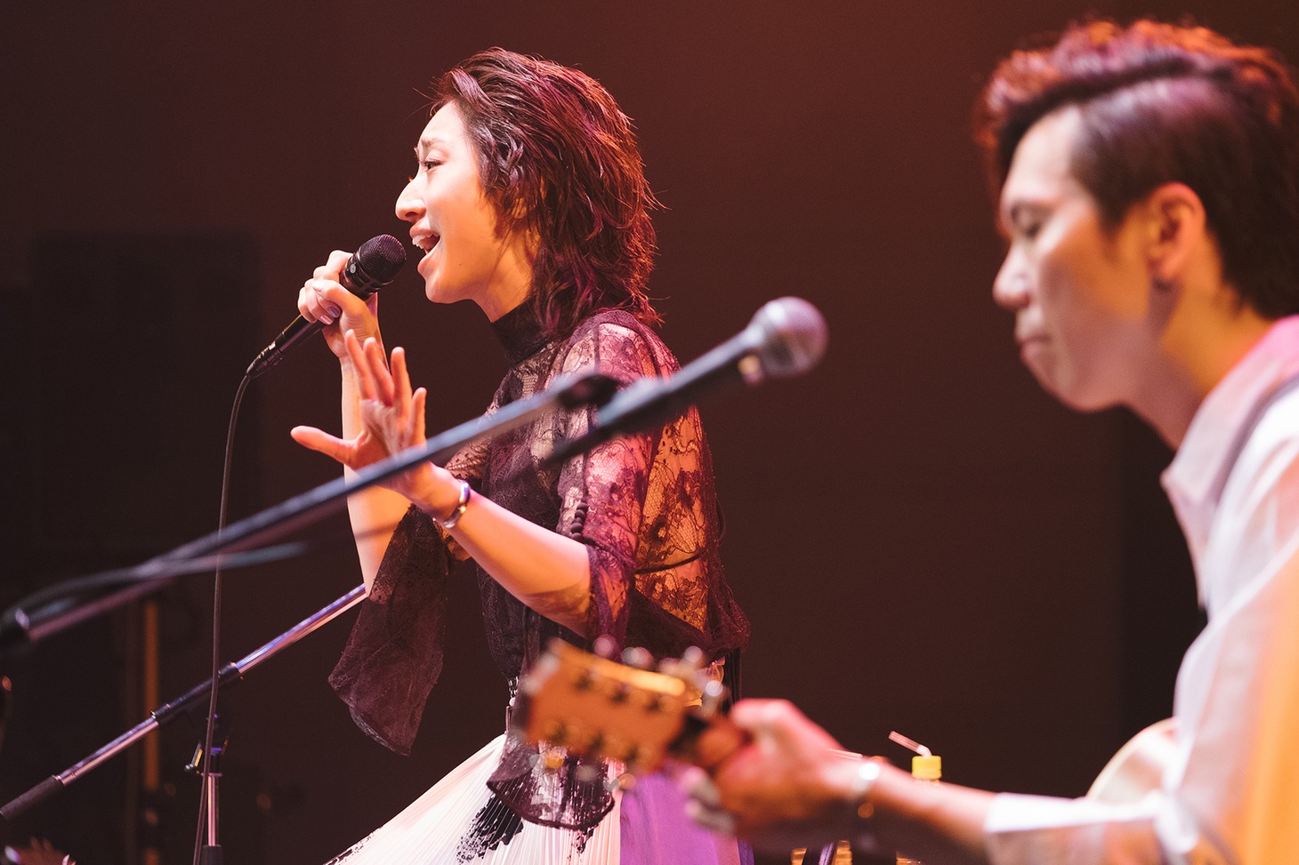 「Ms.OOJA OFFICIAL FANCLUB EVENT ～おじゃファミ会 vol1～」の様子。（写真提供：UNIVERSAL SIGMA）