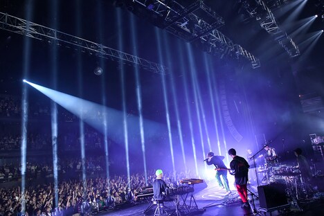 Nulbarich「Nulbarich ONE MAN TOUR 2019 -Blank Envelope-」TOKYO DOME CITY HALL公演の様子。（撮影：岸田哲平）