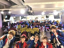 CUBERS「メジャーボーイ」発売記念イベントの様子。