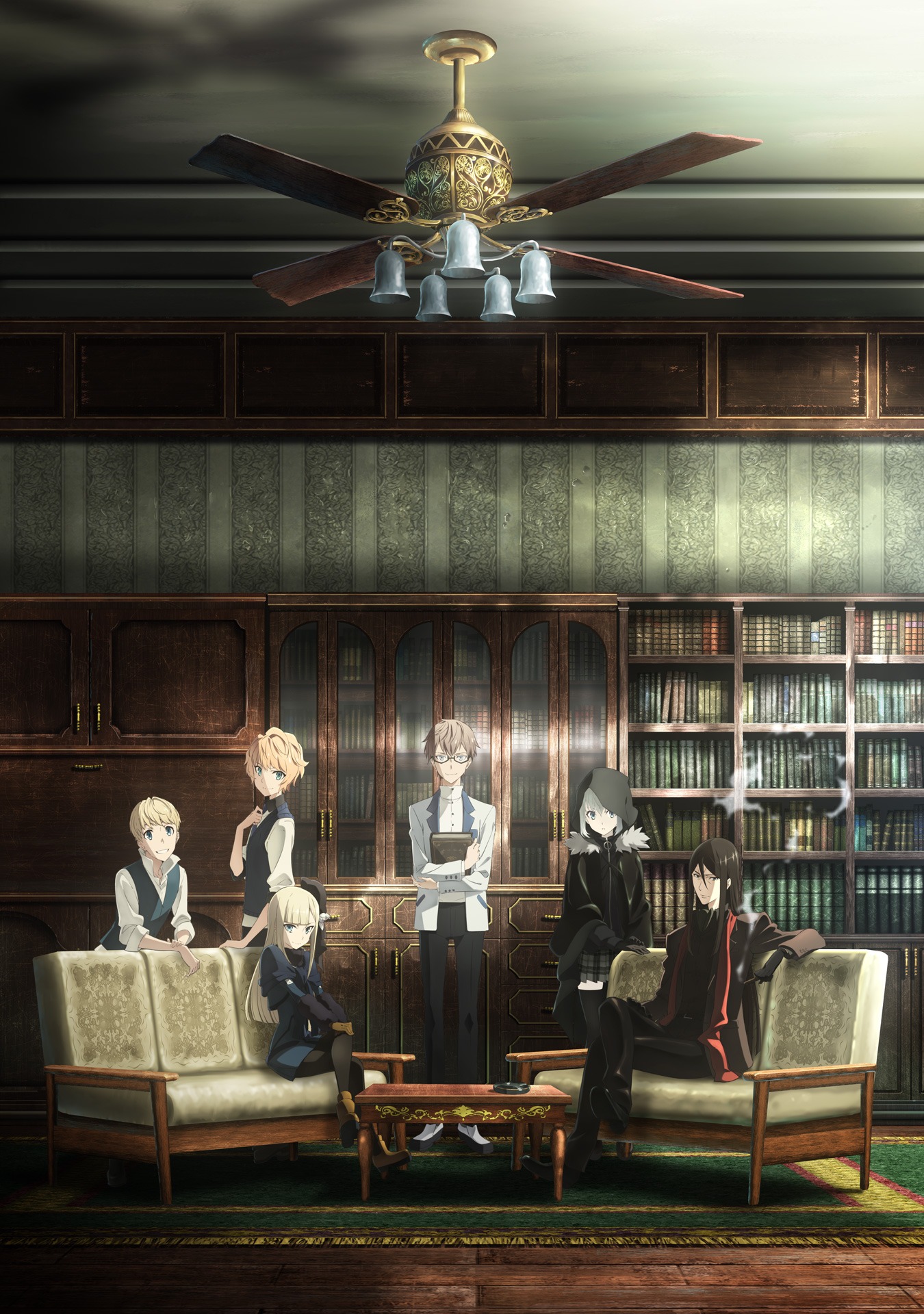 「ロード・エルメロイII世の事件簿 -魔眼蒐集列車 Grace note-」キービジュアル (C)三田誠・TYPE-MOON / LEMPC