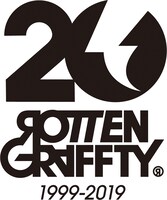 ROTTENGRAFFTY 20周年ロゴ