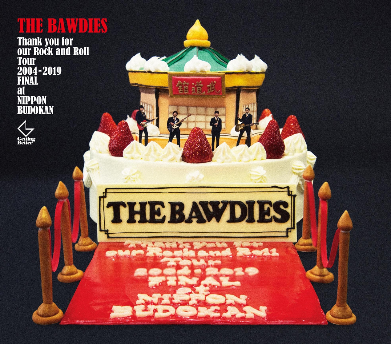 THE BAWDIES「Thank you for our Rock and Roll Tour 2004-2019 FINAL at 日本武道館」CDジャケット