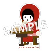 ゆきんこオリジナルステッカー（Sunday Girl Ver.）