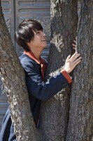 催眠にかかったタカシ。