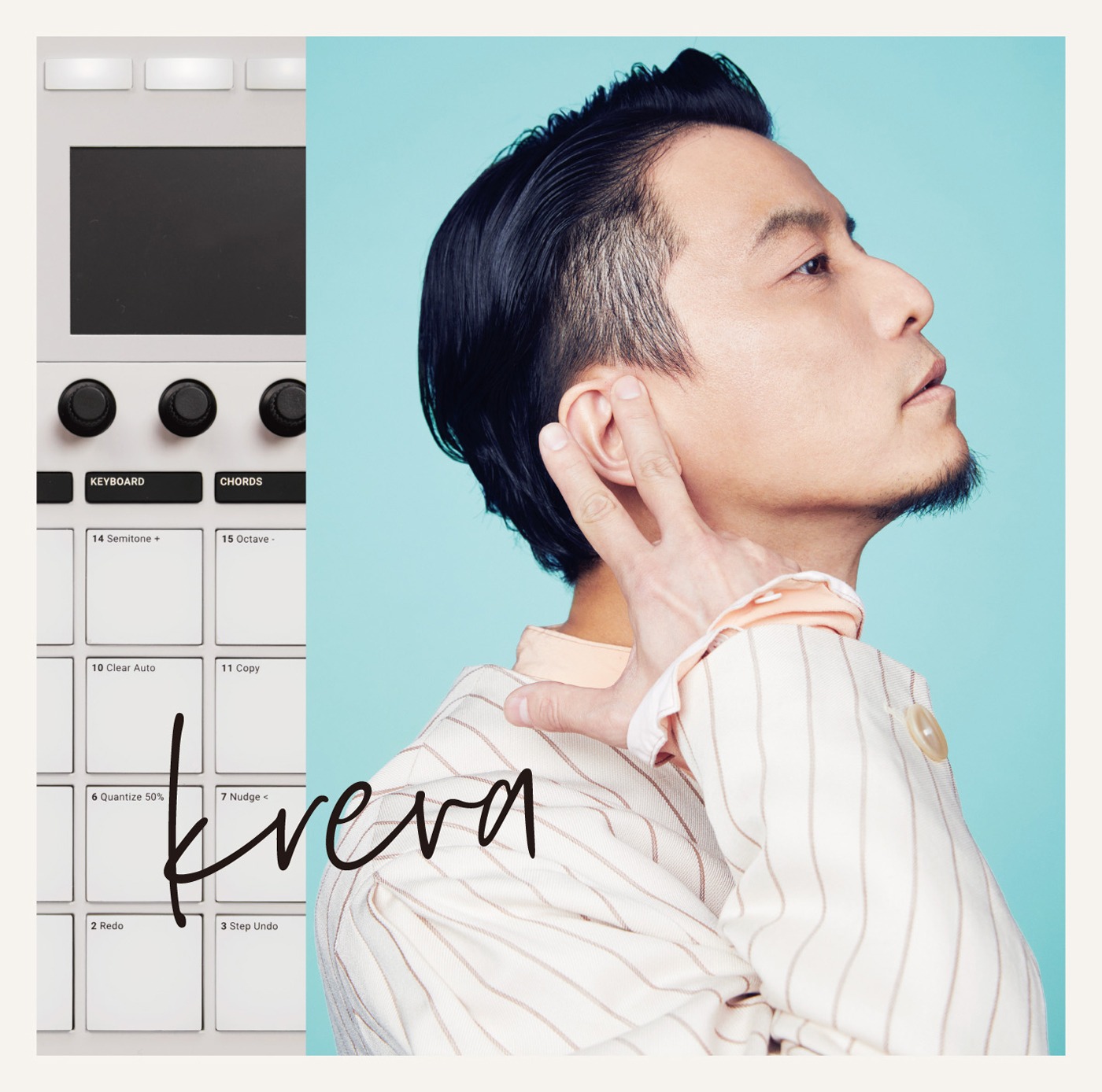 KREVA「成長の記録 ～全曲バンドで録り直し～」通常盤ジャケット