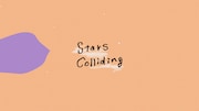 THE CHARM PARK「Stars Colliding」リリックビデオのワンシーン。