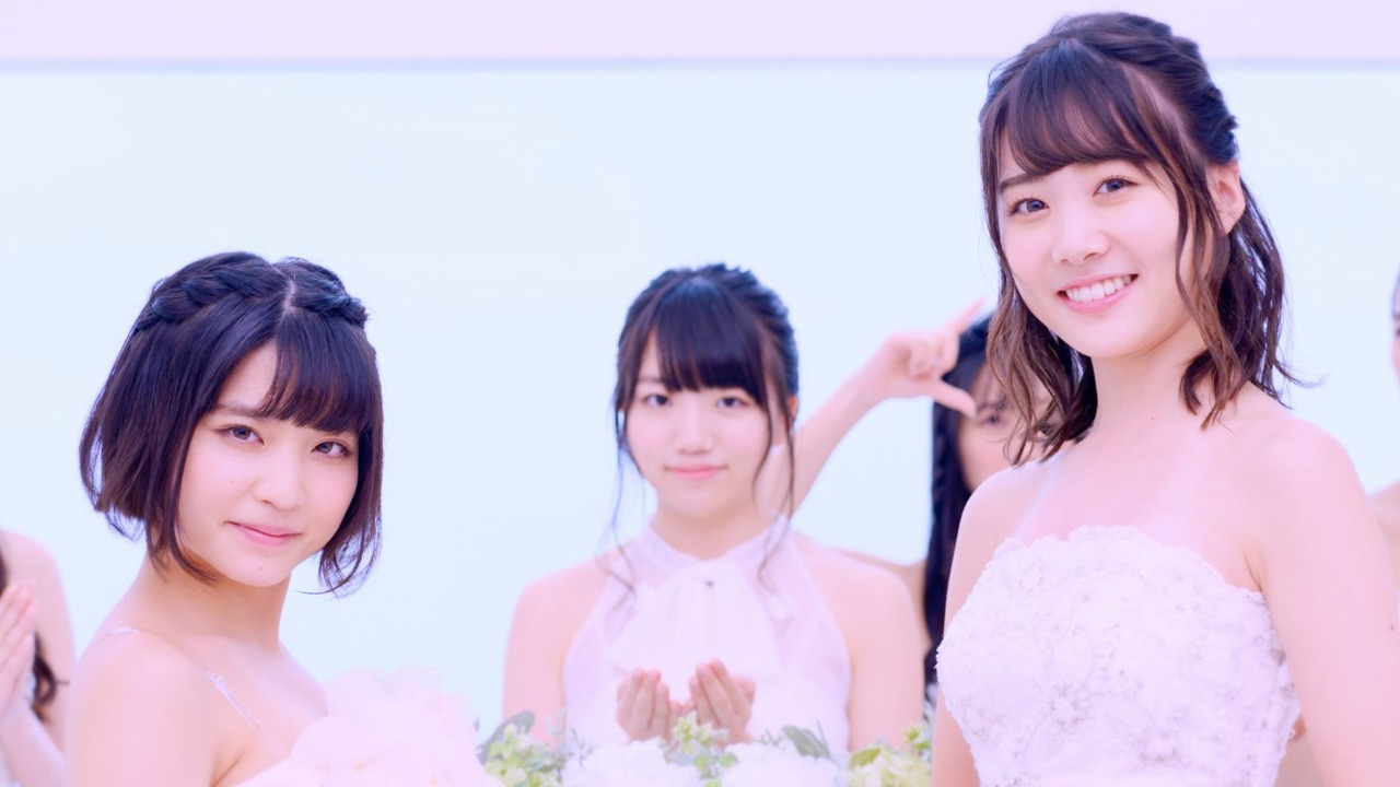 虹のコンキスタドール「Waiting Wedding」ミュージックビデオのワンシーン。