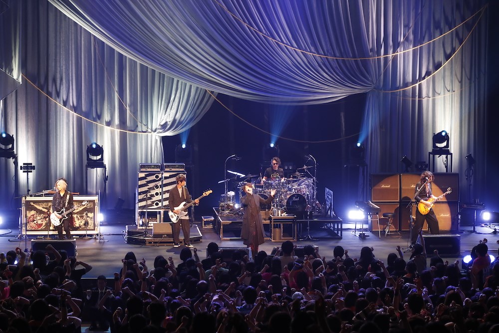 GLAY「GLAY LIVE TOUR 2019 -SURVIVAL- 令和最初のGLAYとHEAVY GAUGE」静岡市民文化会館の様子。（撮影：加藤千絵）