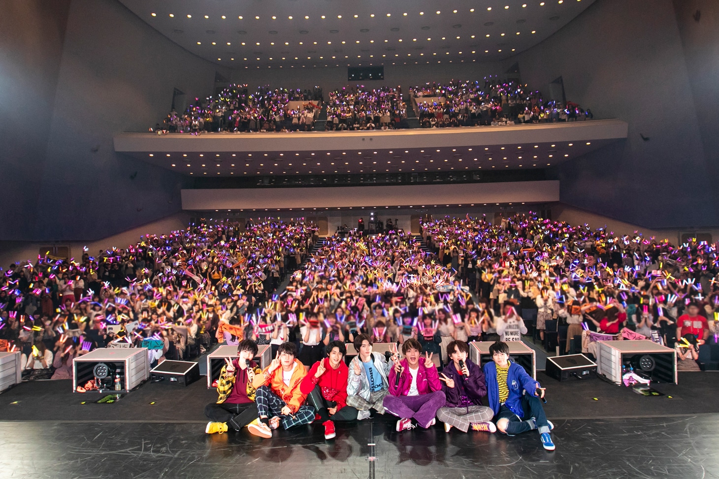 M!LKのツアーファイナルの様子。