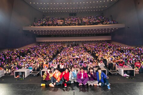 M!LKのツアーファイナルの様子。