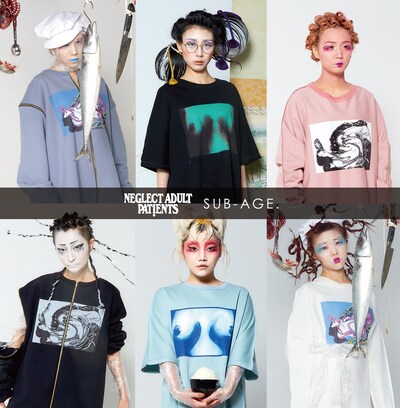 「NEGLECT ADULT PATiENTS × SUB-AGE.」告知ビジュアル