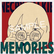 ネクライトーキー「MEMORIES」HMV特典の朝日版ジャケット。