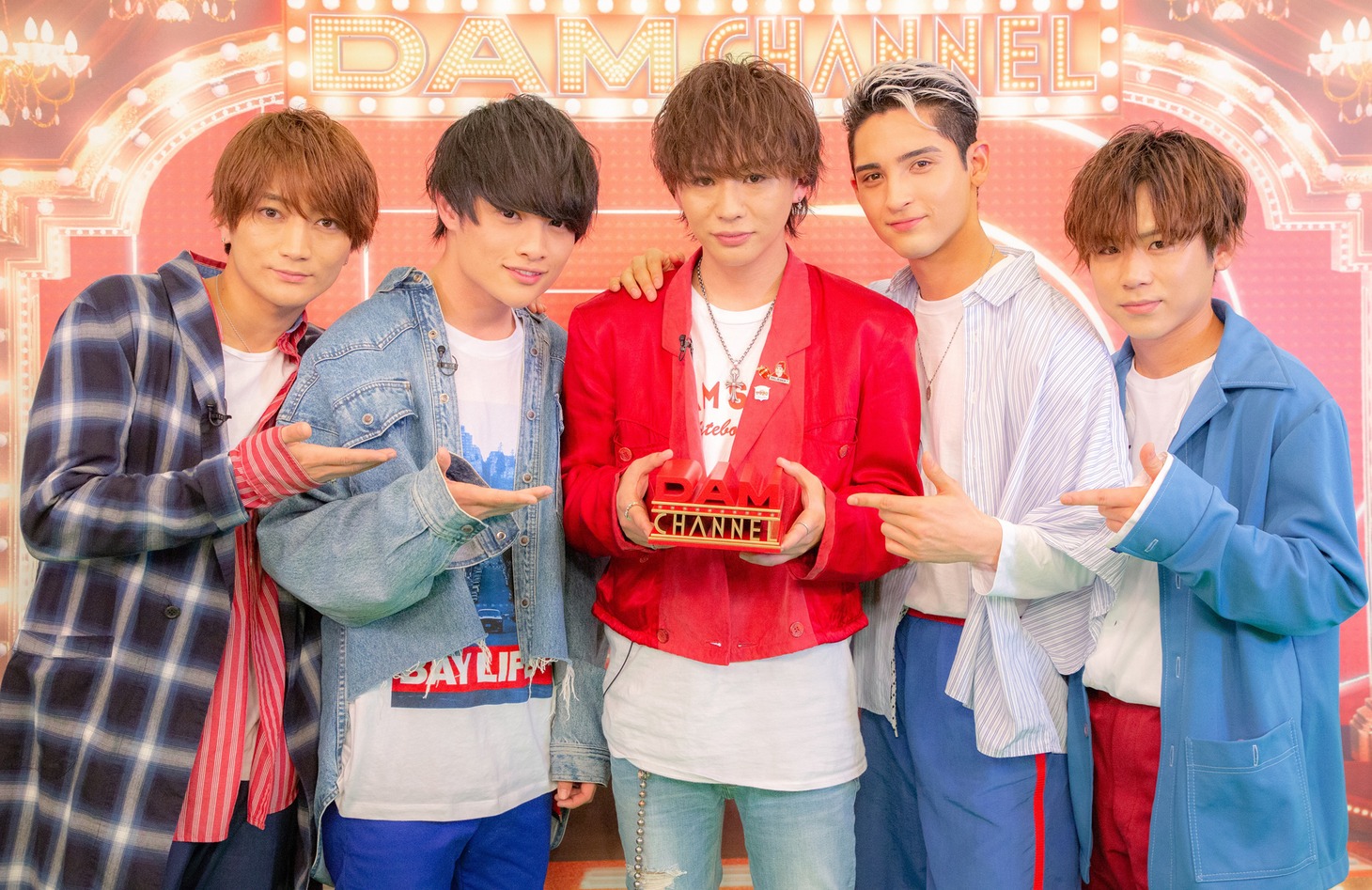 「DAM CHANNEL」にゲスト出演するCOLOR CREATION。