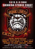 「PUNK LIVES! 2019」フライヤー