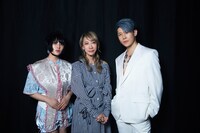 左からDAOKO、蜷川実花、MIYAVI。