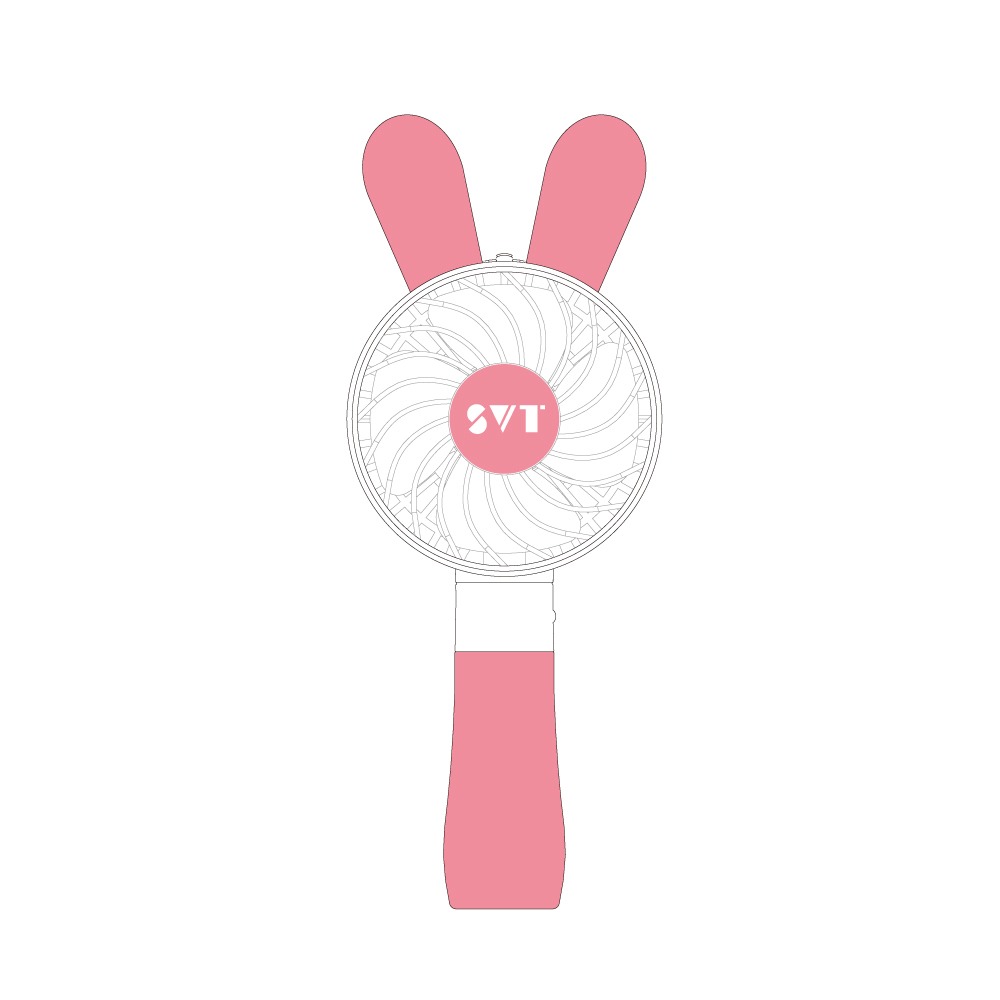 「SEVENTEEN 2019 POP UP STORE」で販売されるハンディファン。