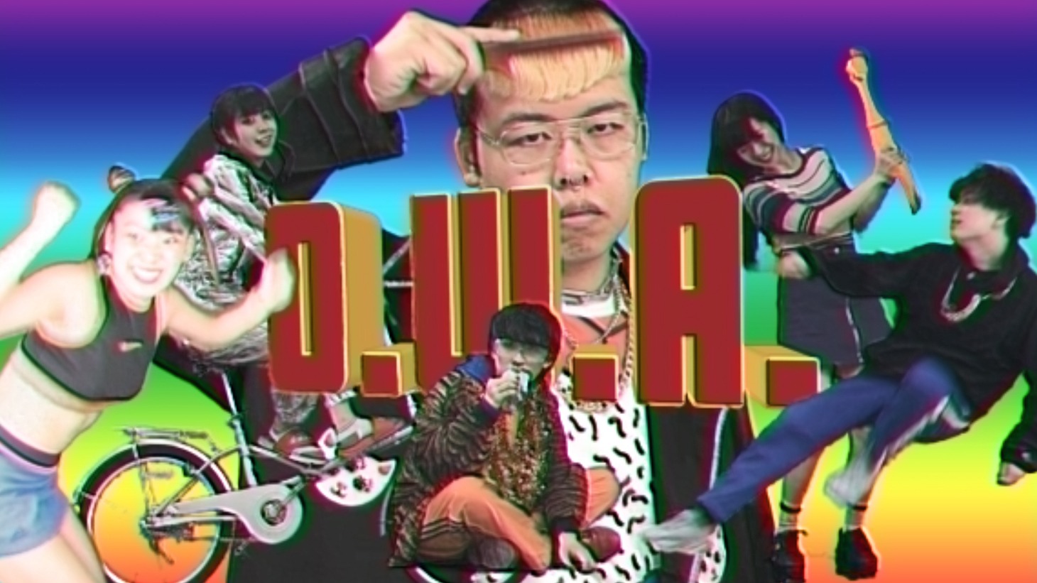 Mega Shinnosuke「O.W.A.」ミュージックビデオのワンシーン。