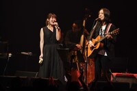 左から坂本美雨、高野寛。（撮影：佐藤早苗）