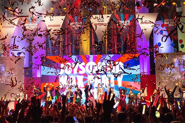 「JOYSOUND MAX PARTY 2018」の様子。