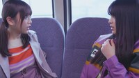 乃木坂46「平行線」ミュージックビデオのワンシーン。