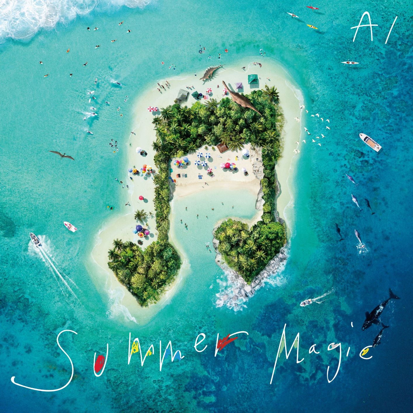 AI「Summer Magic」日本語バージョンジャケット