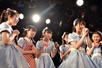 「ときめき▽宣伝部 春のライブハウスロックオンツアー2019」東京・渋谷CLUB QUATTRO公演の様子。