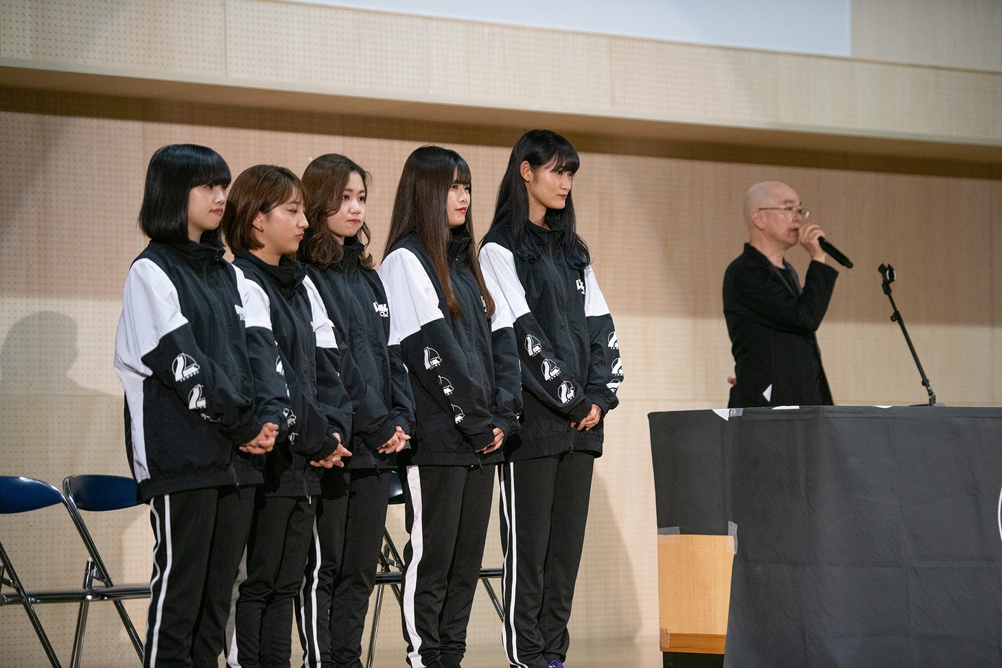 「lyrical school FREE LIVE “全校集会” Vol.1」の様子。