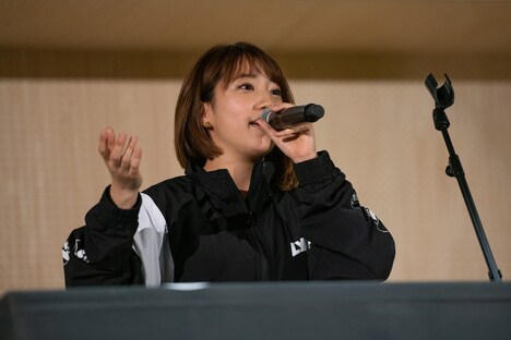 ニッパーくんとの会話を報告するrisano。