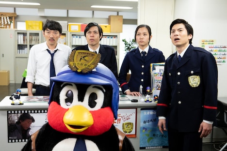 「つばめ刑事」のワンシーン。