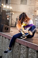 林萌々子（Vo, G）（撮影：知衿）