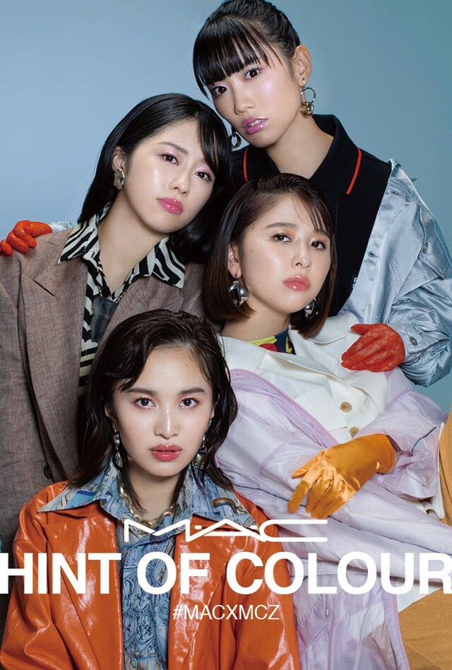 ももいろクローバーZ×「M・A・C」コラボビジュアル