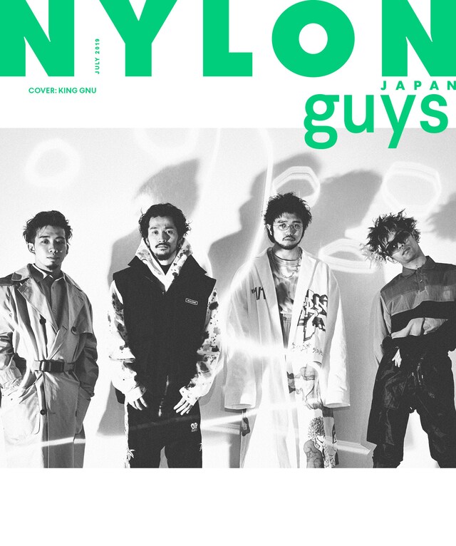 「NYLON guys JAPAN」7月号表紙
