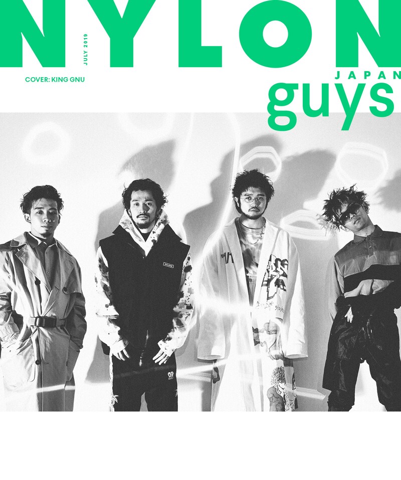 「NYLON guys JAPAN」7月号表紙