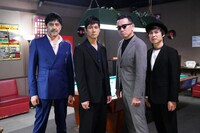 「任侠学園」撮影現場訪問の様子。