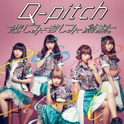 Q-pitch「悲しみ、苦しみ、綺麗。」ジャケット