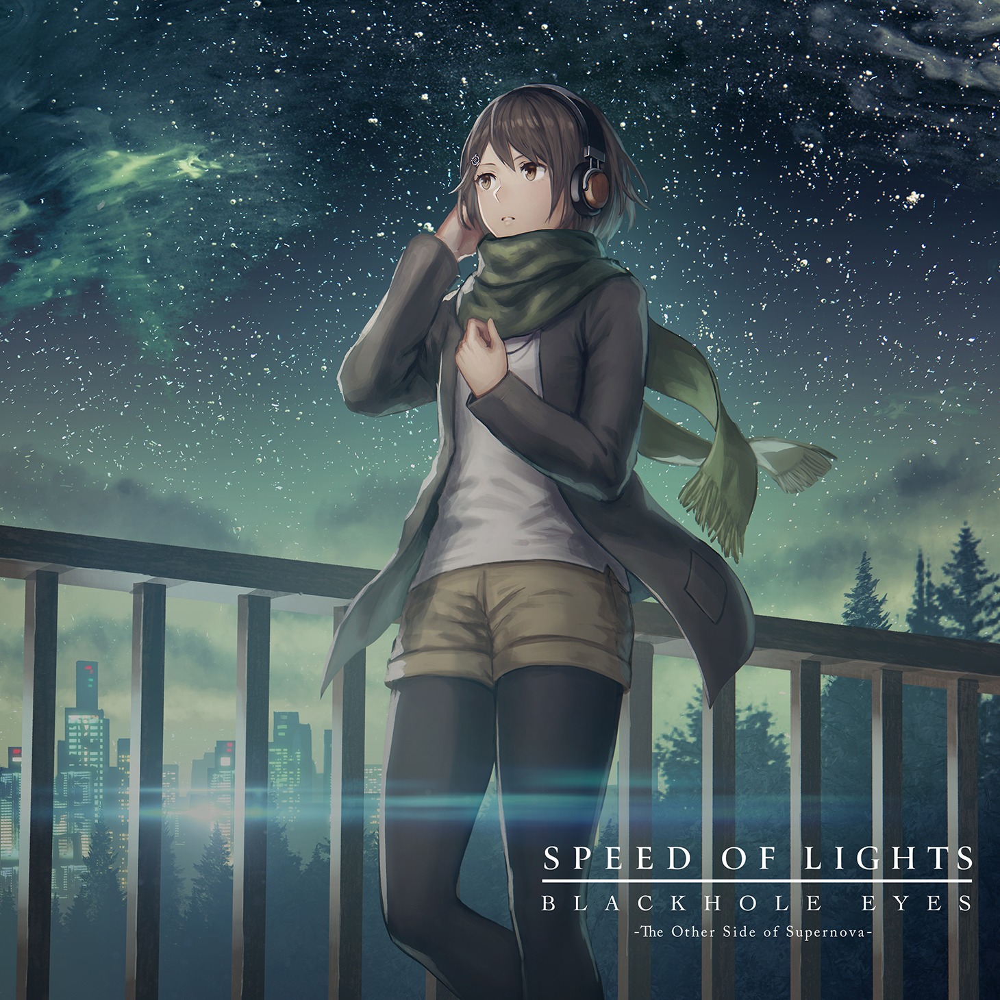 SPEED OF LIGHTS「Blackhole Eyes -The Other Side of Supernova-」ジャケット