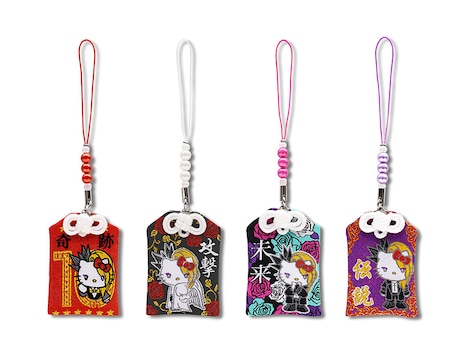 「yoshikitty名言お守りストラップ2019」表面