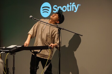 「SASUKE Special Showcase」の様子。（写真提供：スポティファイジャパン）