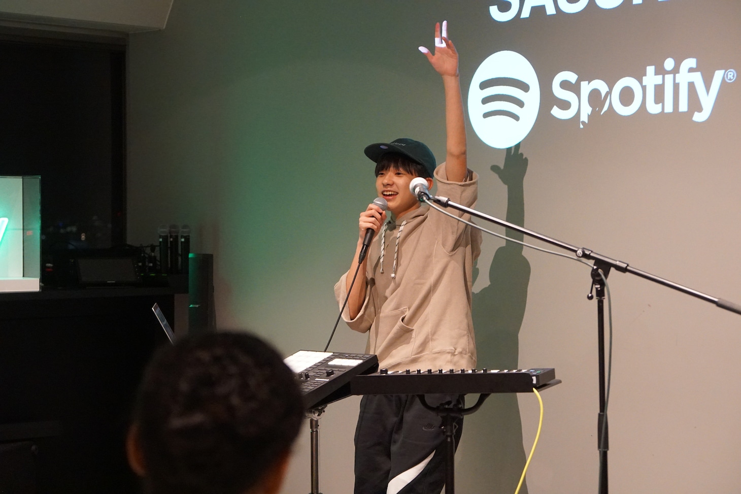 「SASUKE Special Showcase」の様子。（写真提供：スポティファイジャパン）
