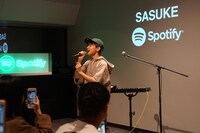 「SASUKE Special Showcase」の様子。（写真提供：スポティファイジャパン）